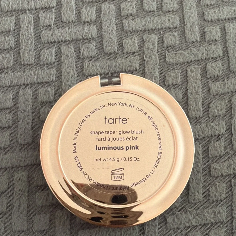 Tarte cosmetics Shape Tape Glow brush LUMINOUS PINK 0.15 New Without Box